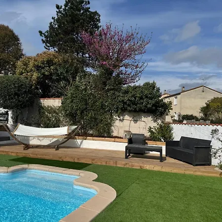 Maison 3 Chambres, Piscine Privee Terrain De Petanque * Carcassonne